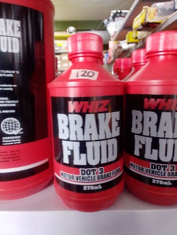Whiz Break Fluid Dot3 Motor Vehicle Break Fluid 270ml