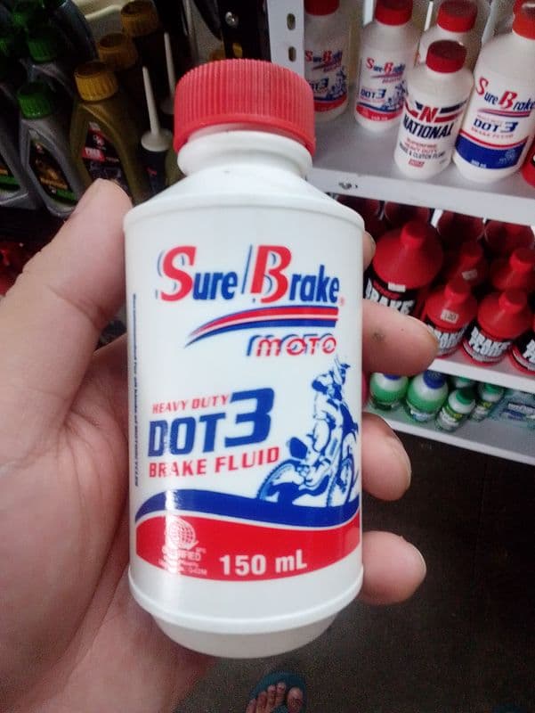 Sure Break Moto Dot3 Brake Fluid 150ml