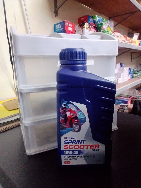 Petron sprint scooter SC400 10w-40 800ml PREM.