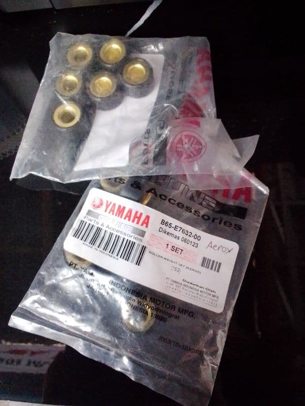 PULLEY BALL ROLLER WEIGHT SET AEROX