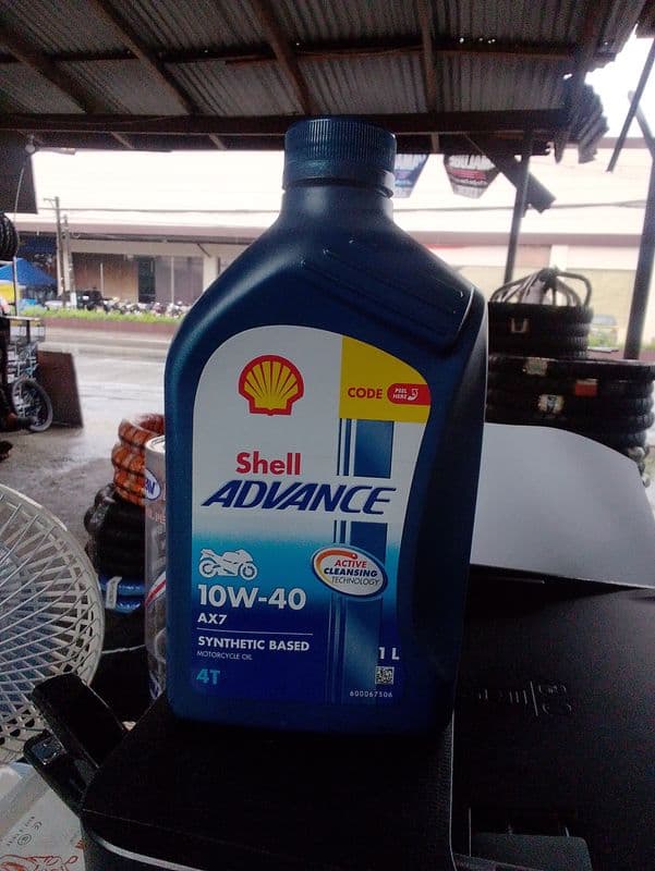 Shell advance ( AX7 Blue ) 1L
