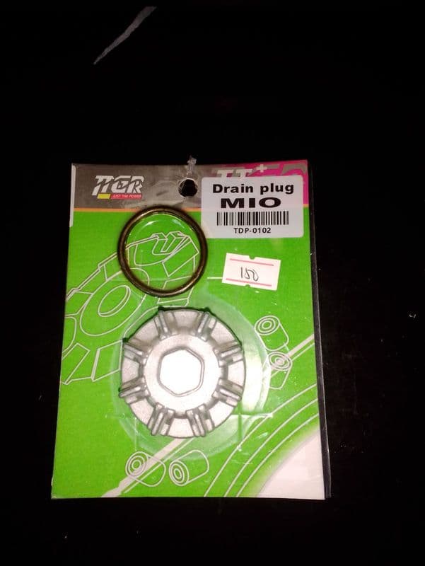 TTGR DRAIN PLUG w/ ORING MIO