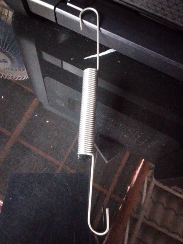 Extension Spring with Extended hooks