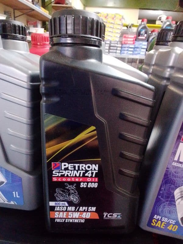 PETRON SPRINT SCOOTER SC800 15W-40 F.SYN 800ml