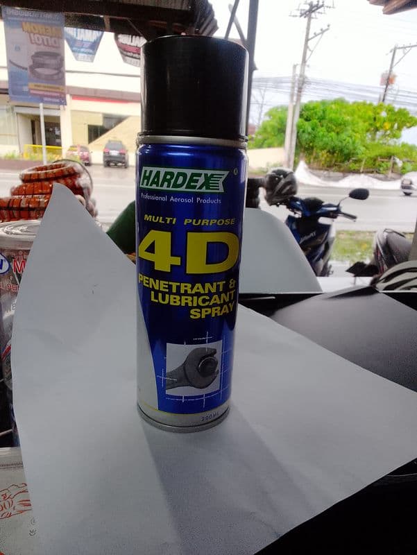 HARDEX MULTI PURPOSE 4D PERMANENT & LUBRICANT SPRAY 200ML